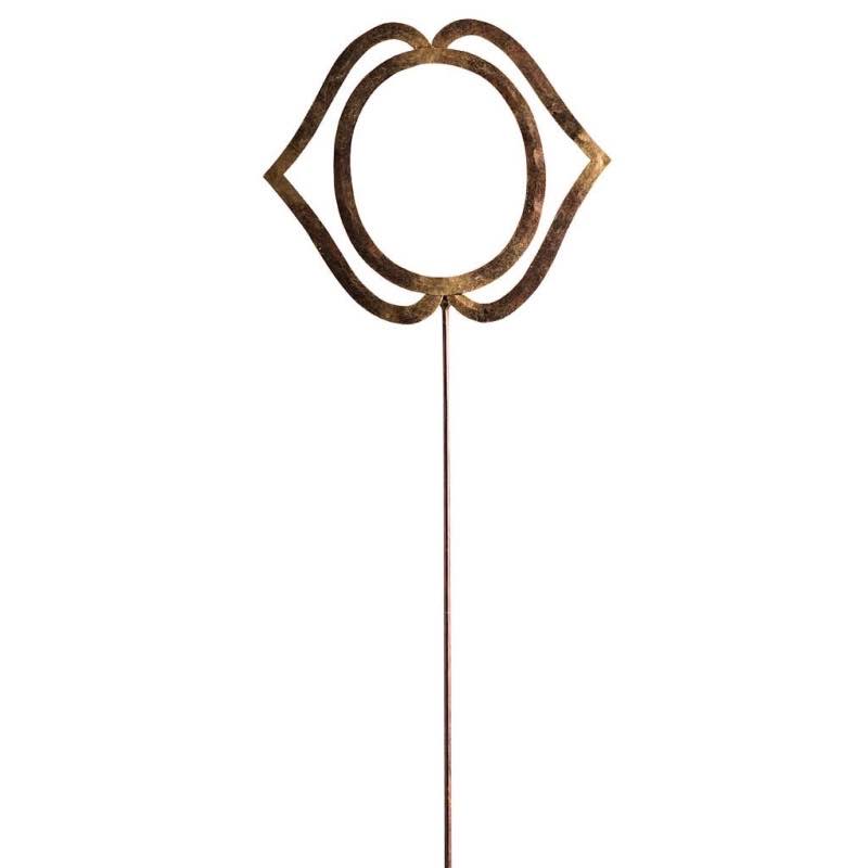 Chakra Symbol Garden and Planter Metal Stake - Serenity